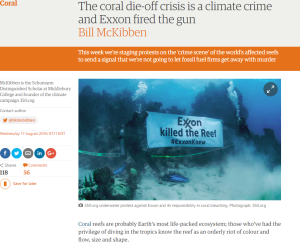The coral die-off crisis is a climate crime and Exxon fired the gun - Bill McKibben - Environment - The Guardian.clipular