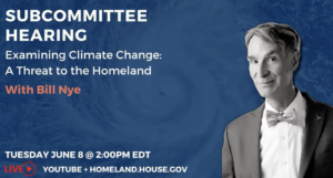 Watch: A scared Bill Nye testifies to Congress: ‘Climate change is frightening’ – Claims skeptics ‘especially’ are ‘scared’ – People ‘thinking twice about bringing kids into a world that’s on fire’