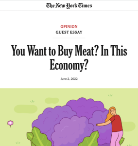 Economic chaos is GOOD for climate?! NYT praises inflation as way ‘to drive welcome change for the planet’ – ‘Adjust what we eat to save both our pocketbooks & our planet’