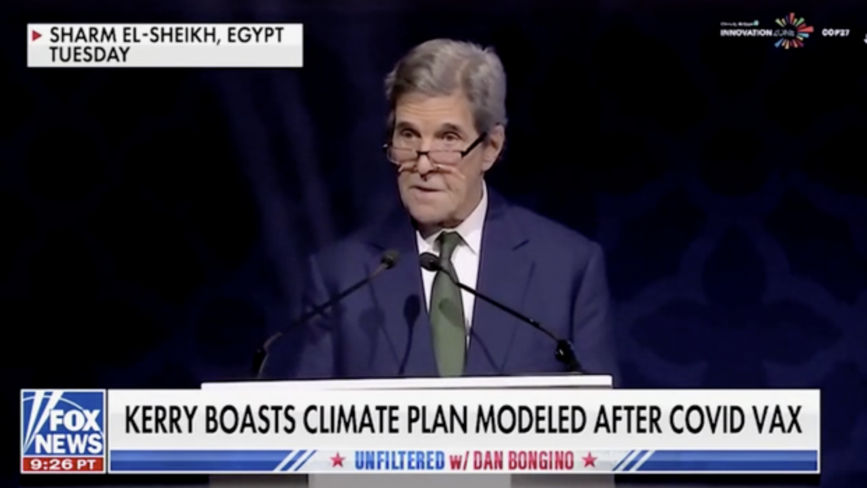 Watch: Morano on Fox News’ Dan Bongino reveals the ‘UN climate/Great Reset summit’ in Egypt where COVID & Climate Merge & ‘Democracy goes to die’
