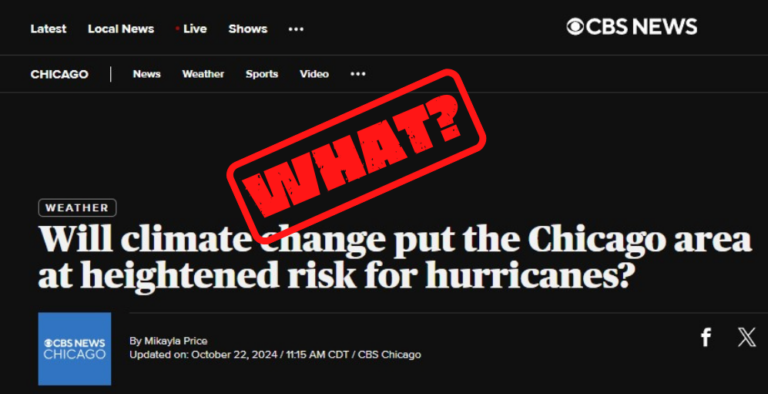 No, CBS, Climate Change Will Not Put Chicago at Heightened Risk for ...