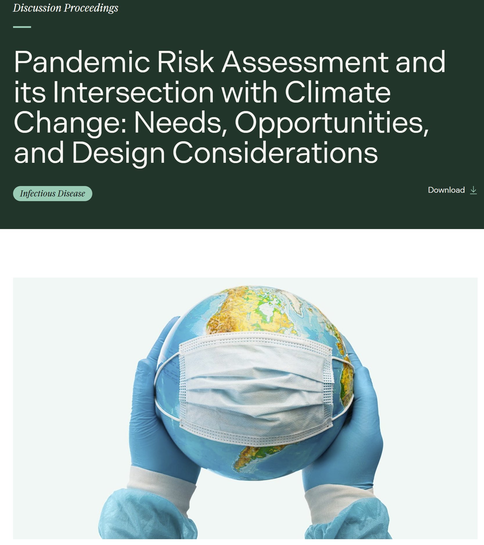 Beware of ‘climate-sensitive infectious diseases’ or CSIDs!: Climate ...